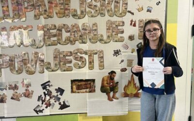 Prvo mjesto na Županijskome natjecanju iz povijesti za Osnovnu školu Suhopolje!